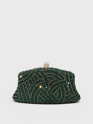 Bolsa Cluth de Festa Pedrarias Premium Fecho de Pressão