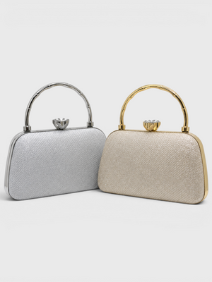 Bolsa Cluth de Festa Premium Cristal