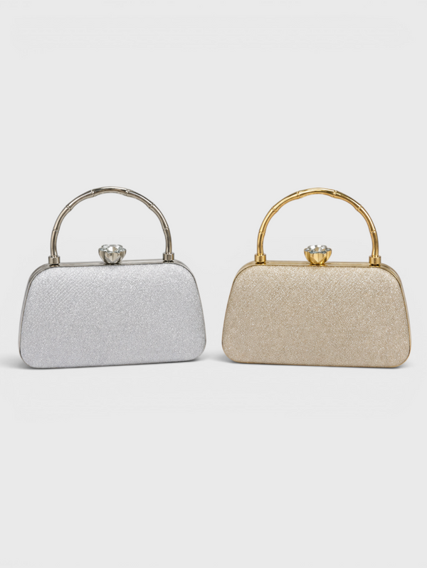 Bolsa Cluth de Festa Premium Cristal
