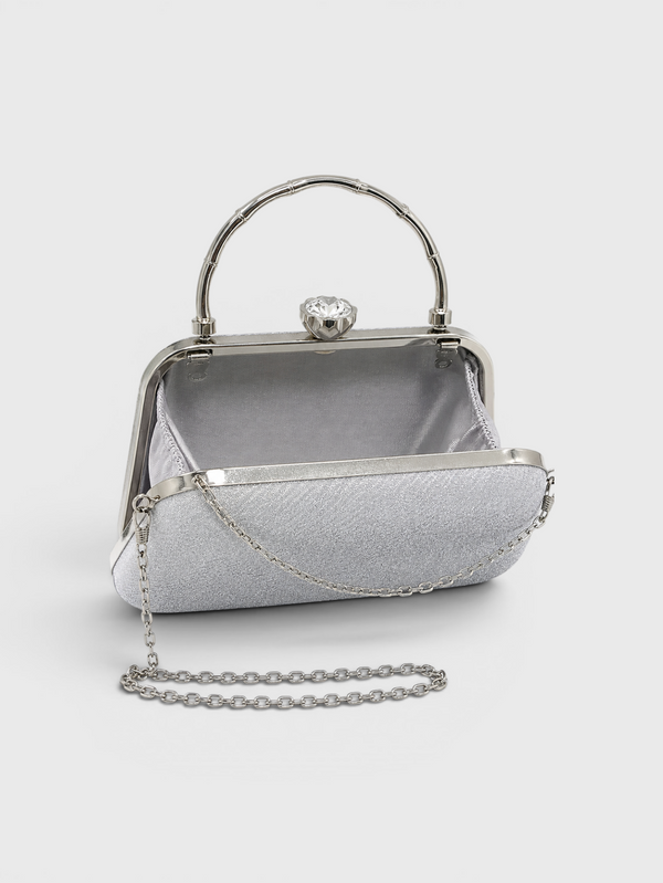 Bolsa Cluth de Festa Premium Cristal