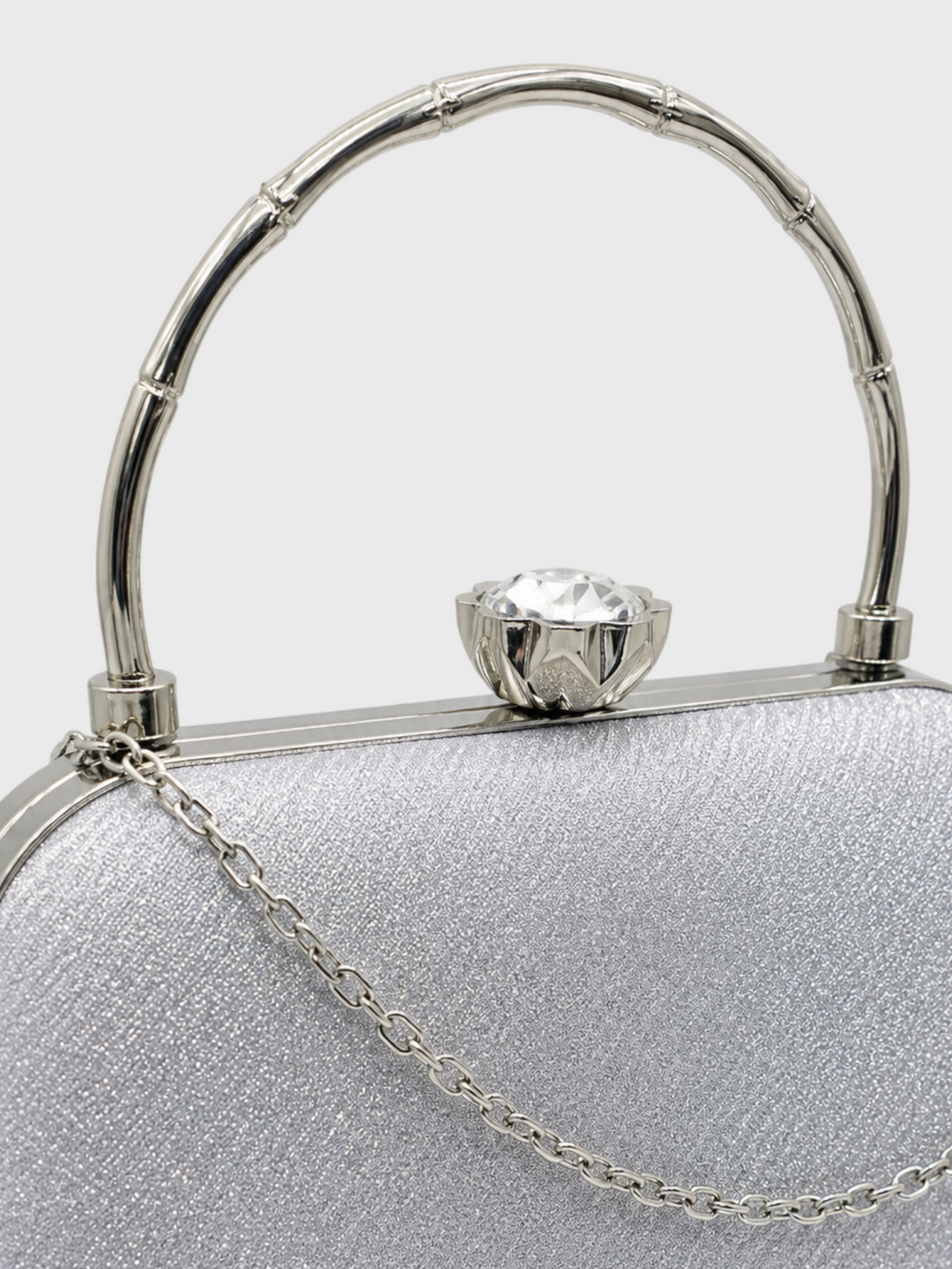 Bolsa Cluth de Festa Premium Cristal