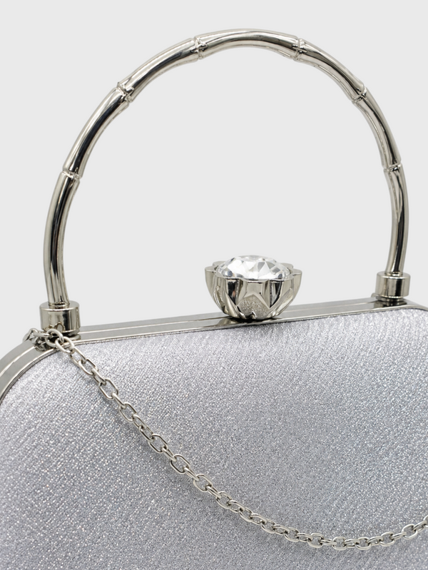 Bolsa Cluth de Festa Premium Cristal