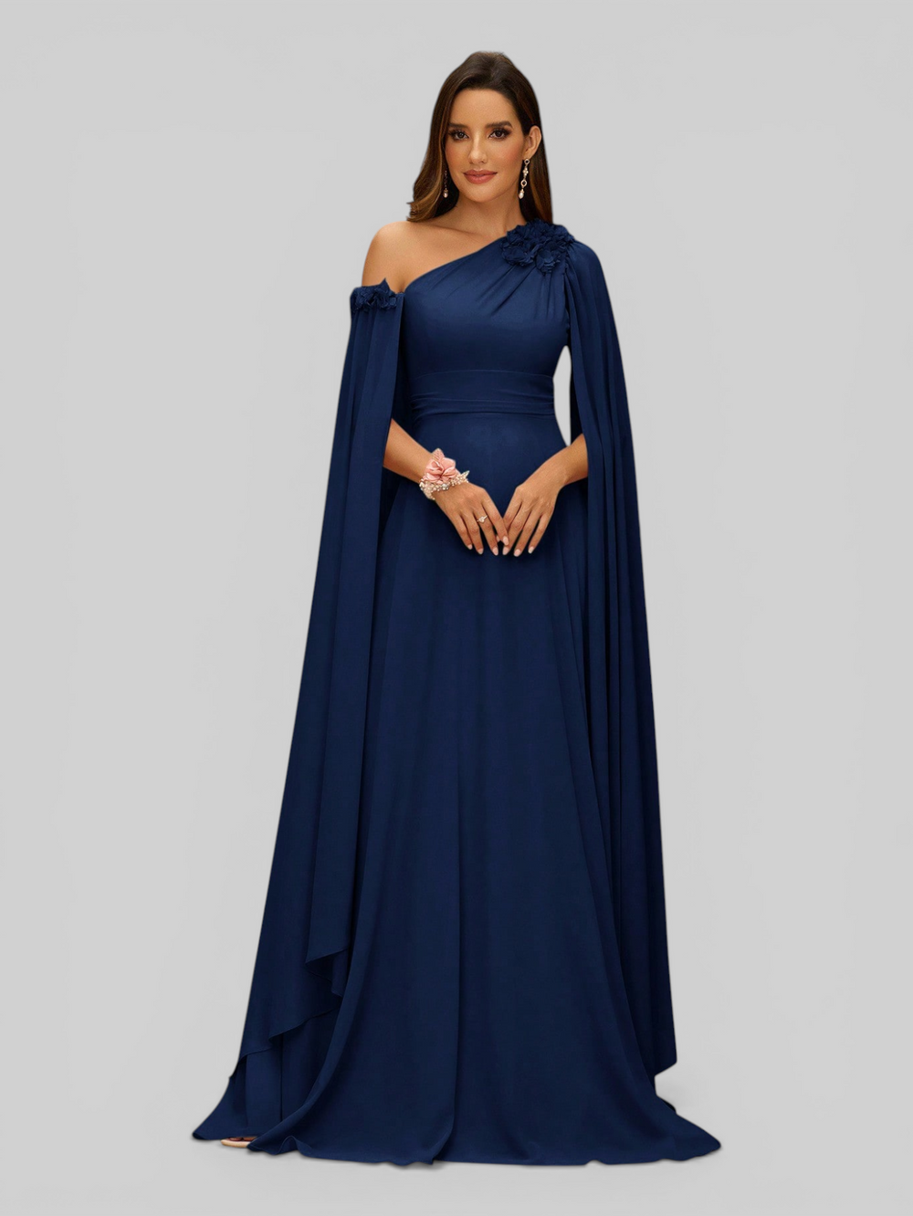 Vestido de Festa com Capa Aurea Dress New - Aurea Dress