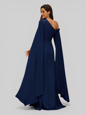 Vestido de Festa com Capa Aurea Dress New