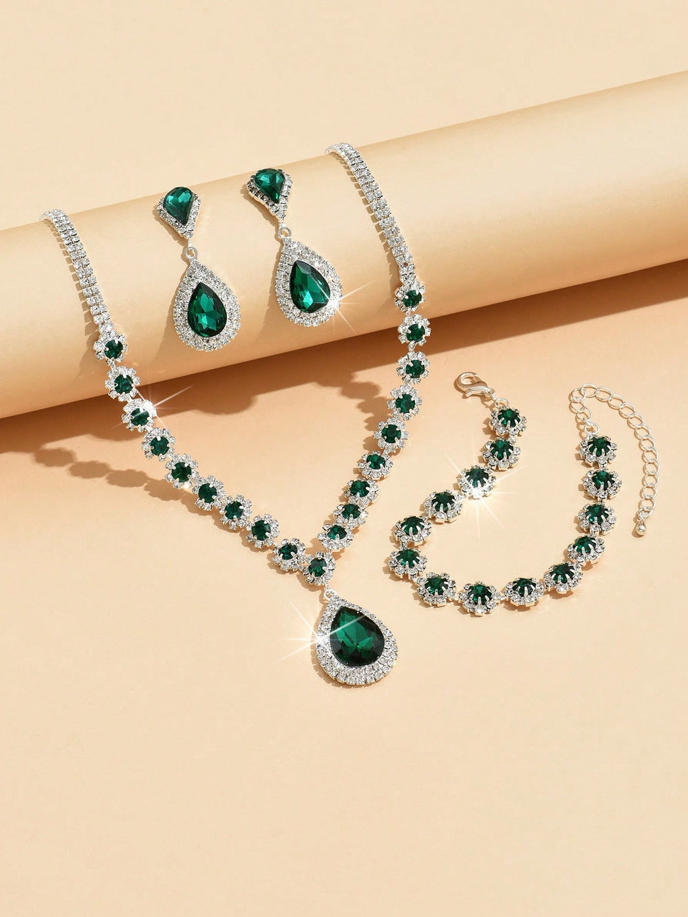 Conjunto de Jóias Super Luxo Crystal
