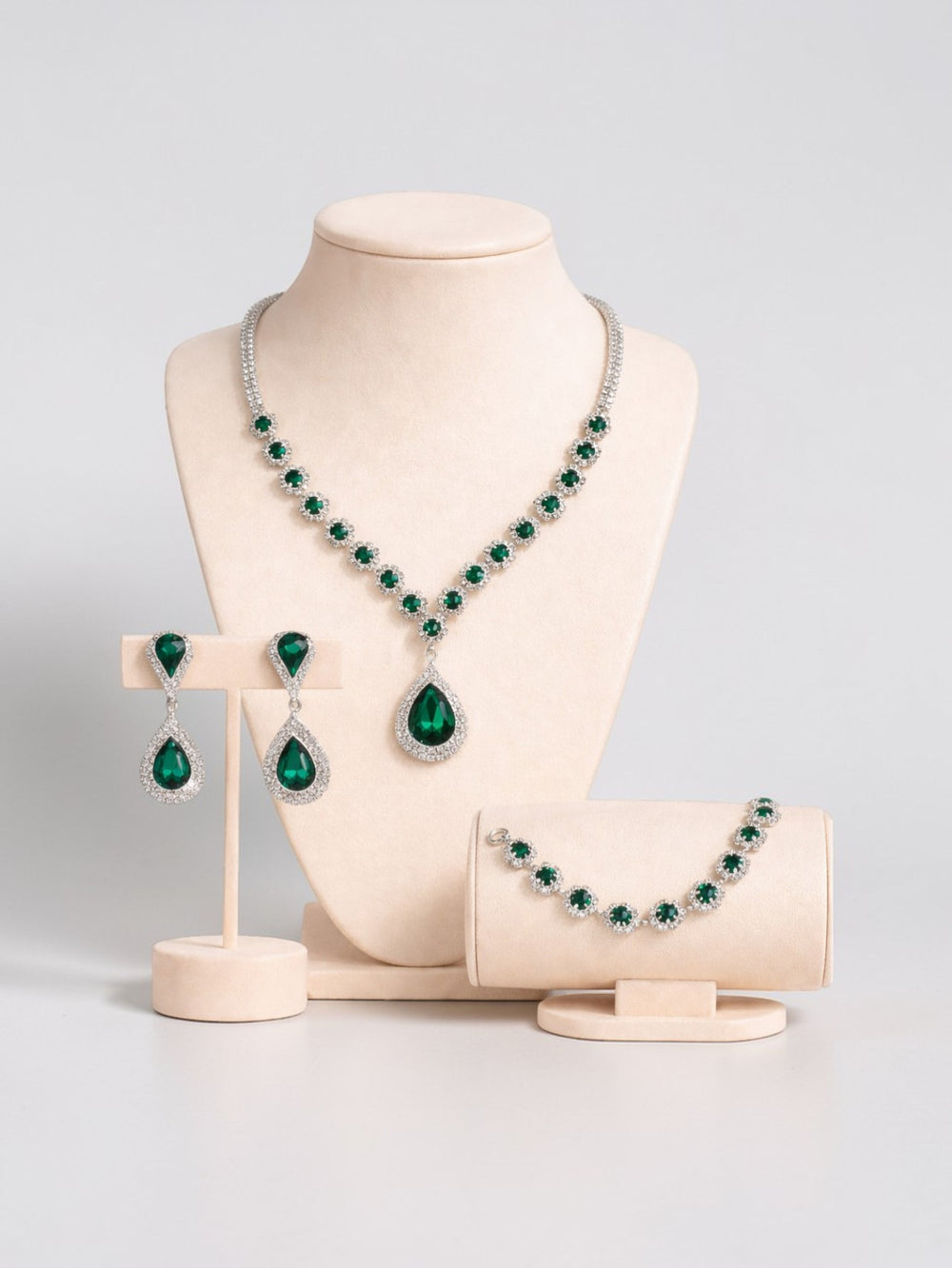 Conjunto de Jóias Super Luxo Crystal