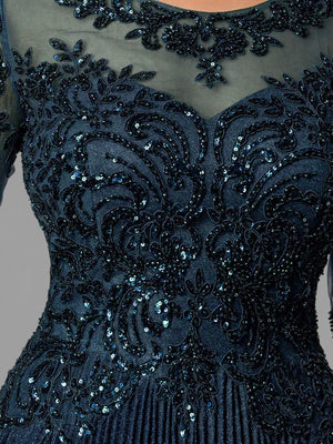 Vestido de Festa Super Luxo Apliques Deslumbre - Aurea Dress