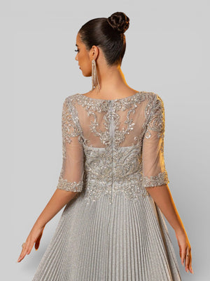 Vestido de Festa Super Luxo Apliques Deslumbre - Aurea Dress