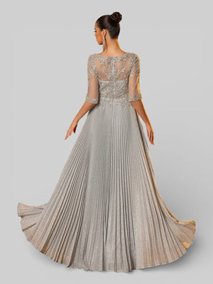 Vestido de Festa Super Luxo Apliques Deslumbre - Aurea Dress