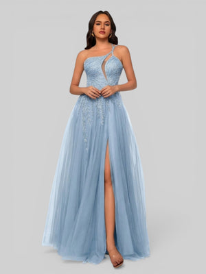 Vestido de Festa Super Luxo com Apliques Dubai