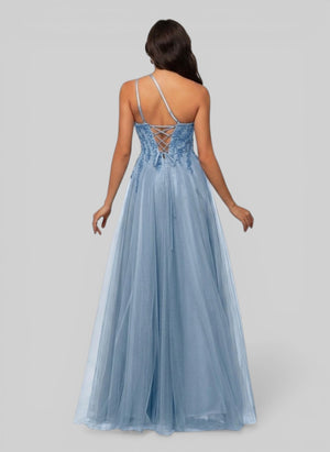 Vestido de Festa Super Luxo com Apliques Dubai