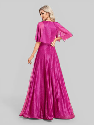 Vestido de Festa Longo Brilhante Faro - Aurea Dress