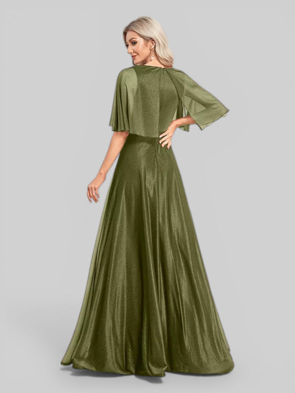 Vestido de Festa Longo Brilhante Faro - Aurea Dress