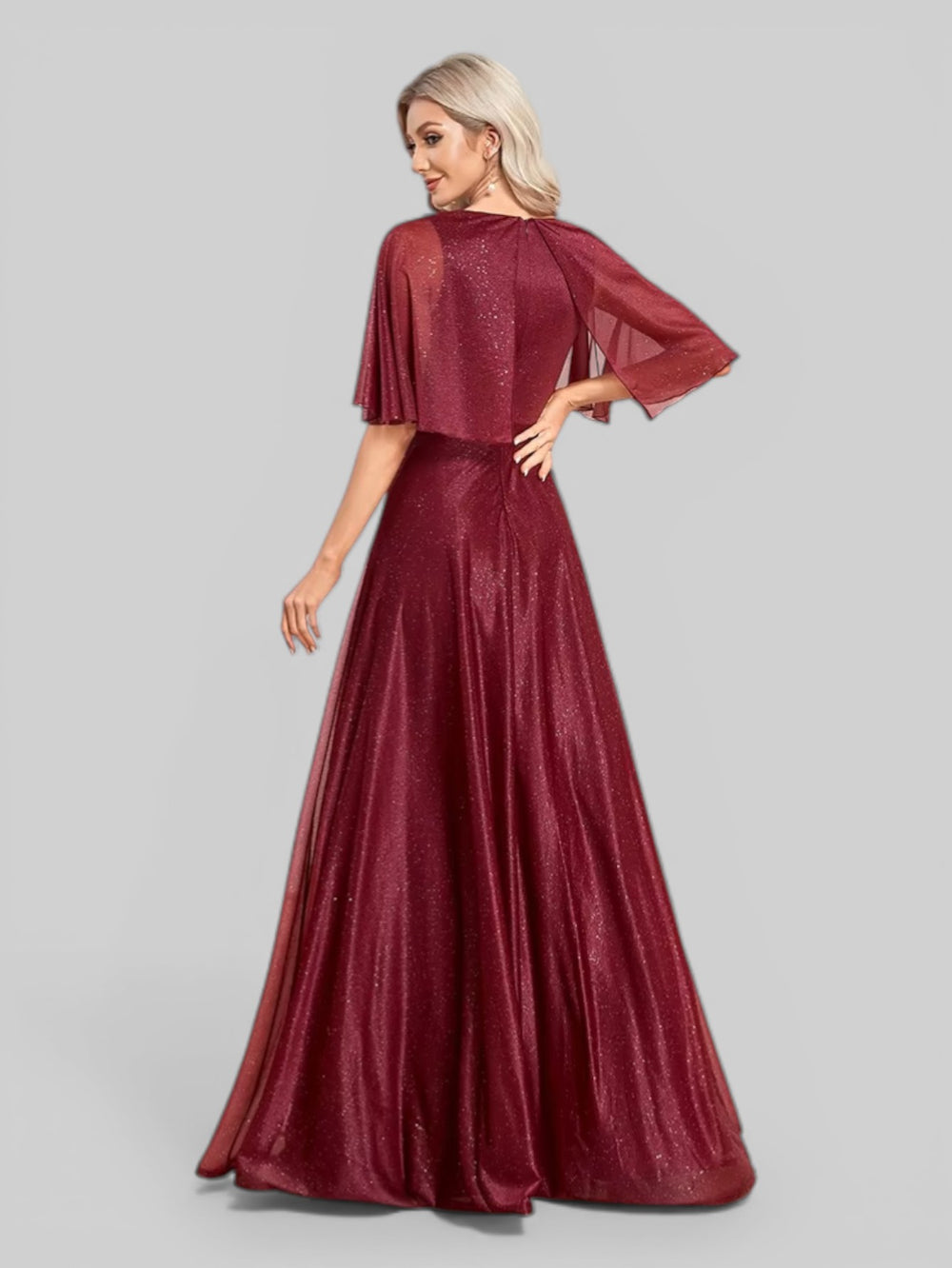 Vestido de Festa Longo Brilhante Faro - Aurea Dress