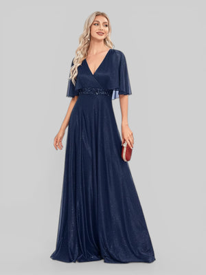 Vestido de Festa Longo Brilhante Faro - Aurea Dress