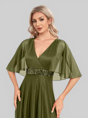 Vestido de Festa Longo Brilhante Faro - Aurea Dress