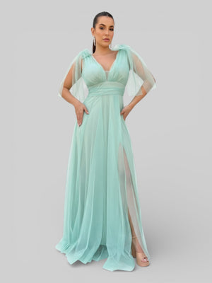 Vestido Plus Size com Brilho Paloma - Aurea Dress