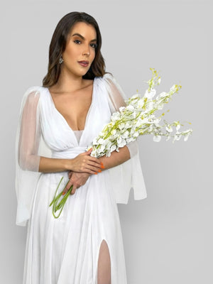Vestido Plus Size com Brilho Paloma - Aurea Dress