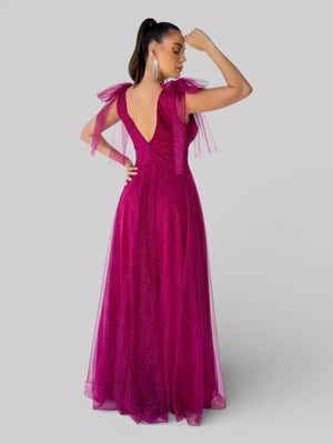 Vestido Plus Size com Brilho Paloma - Aurea Dress
