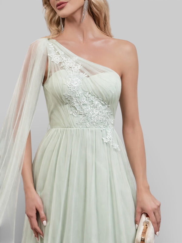 Vestido de Festa Bordado com Faixas Jacqueline - Aurea Dress