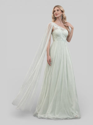 Vestido de Festa Bordado com Faixas Jacqueline - Aurea Dress