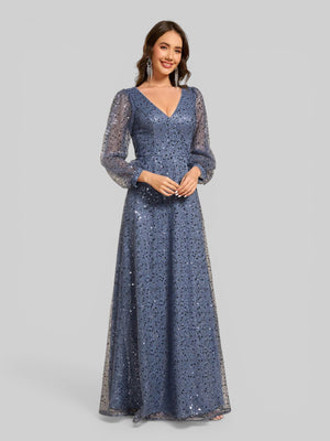 Vestido de Festa Plus Lantejoulas Marielly