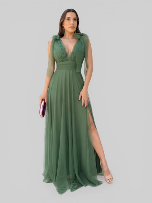 Vestido Plus Size com Brilho Paloma