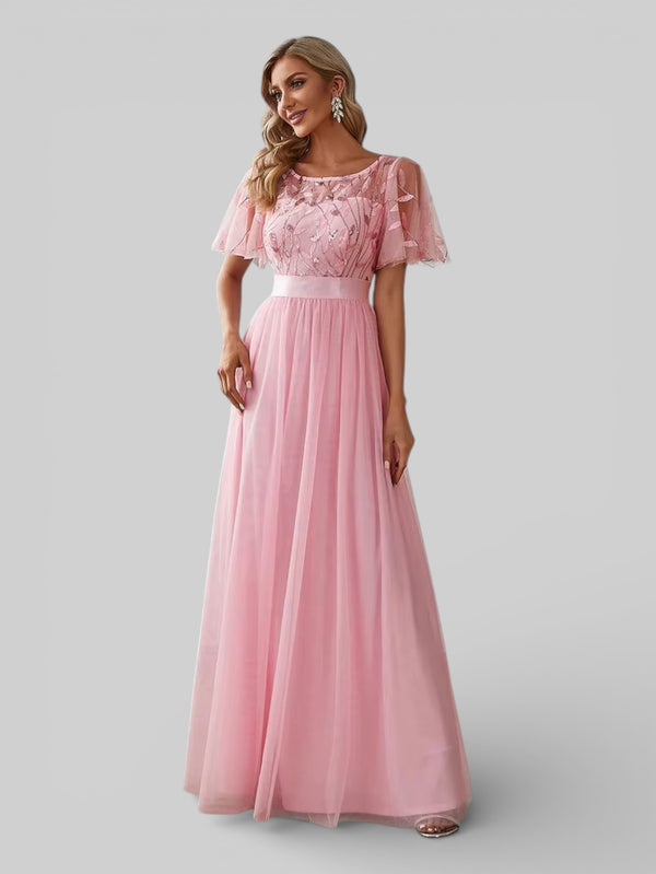 Vestido de Festa Longo Plus Size Village - Aurea Dress