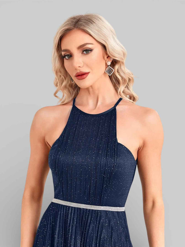 Vestido de Festa Longo Glow Aurea