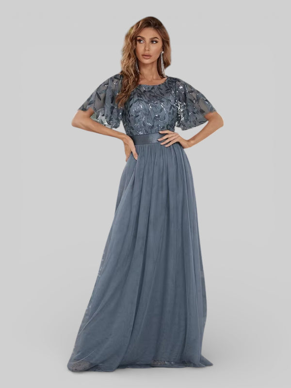 Vestido de Festa Longo Plus Size Village - Aurea Dress