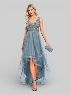 Vestido de Festa Lantejoulas High New - Aurea Dress