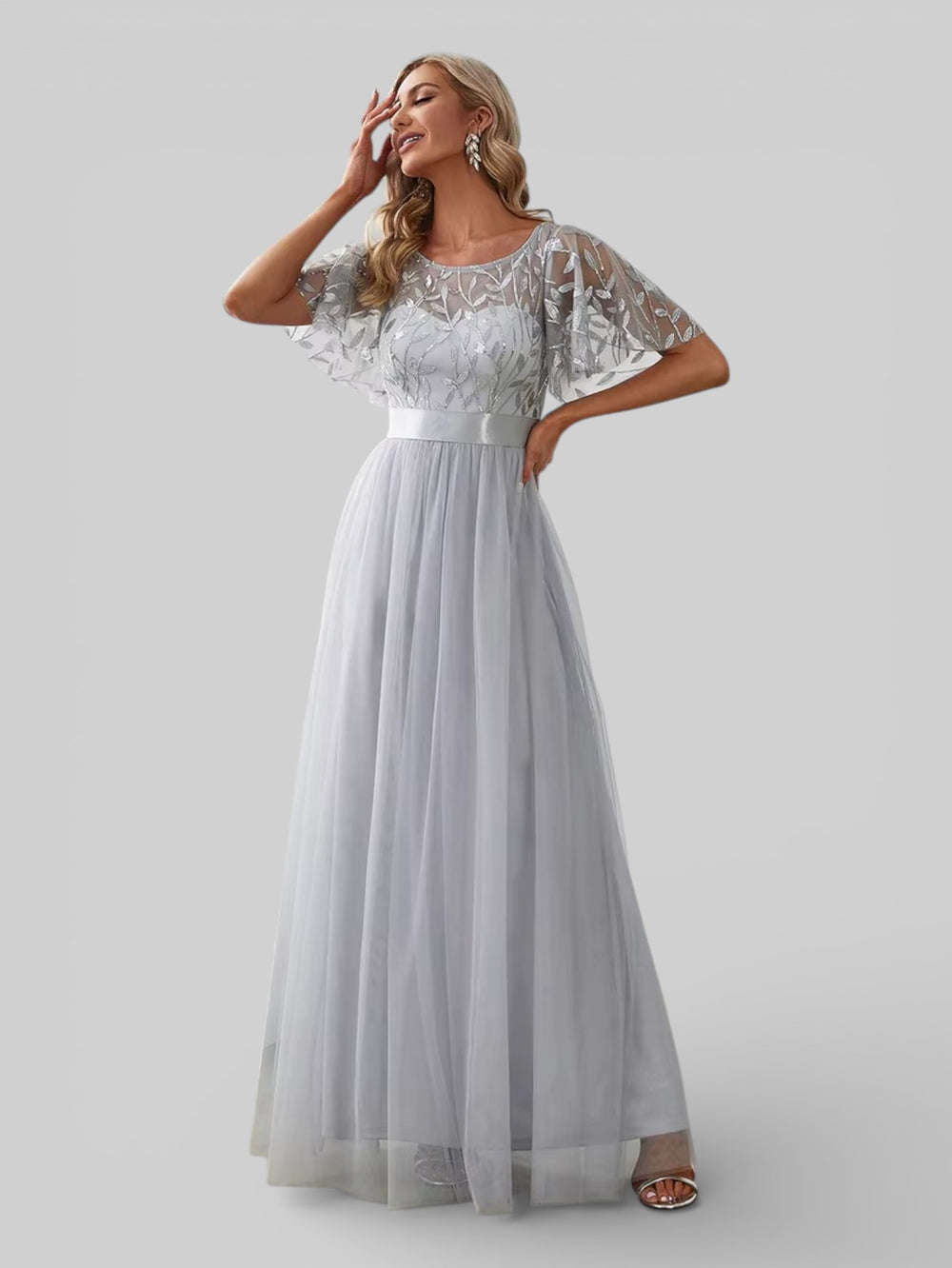 Vestido de Festa Longo Plus Size Village - Aurea Dress