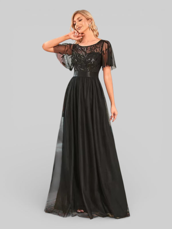 Vestido de Festa Longo Plus Size Village - Aurea Dress