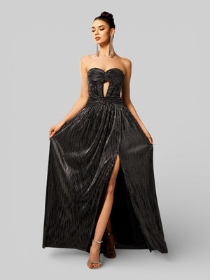 Vestido de Festa Tomara que Caia Fendall Lurex - Aurea Dress