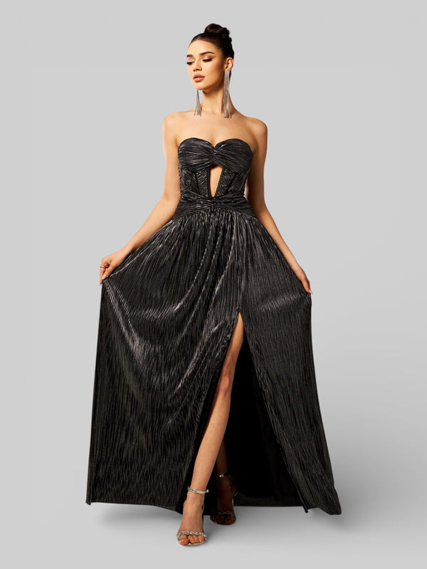 Vestido de Festa Tomara que Caia Fendall Lurex - Aurea Dress