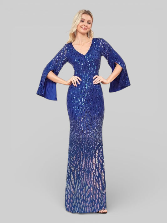 Vestido de Festa Lantejoulas LadyDress - Aurea Dress