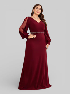 Vestido de Festa Manga Longa Maldivas - Aurea Dress