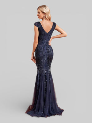 Vestido de Festa Lantejoulas Dolps - Aurea Dress