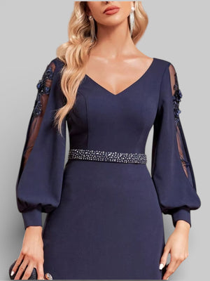 Vestido de Festa Manga Longa Maldivas - Aurea Dress