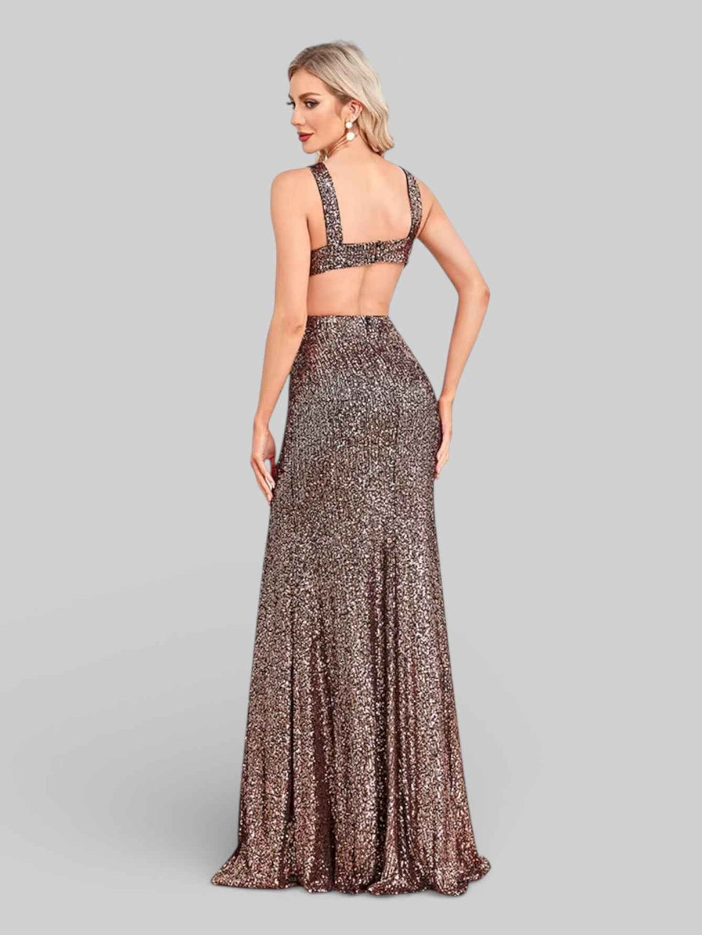 Vestido Longo Lantejoulas Barcelona