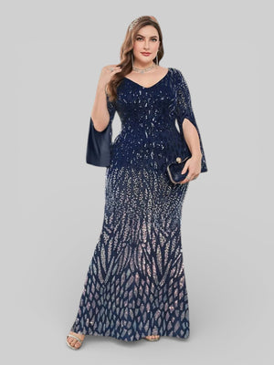 Vestido de Festa Lantejoulas LadyDress - Aurea Dress