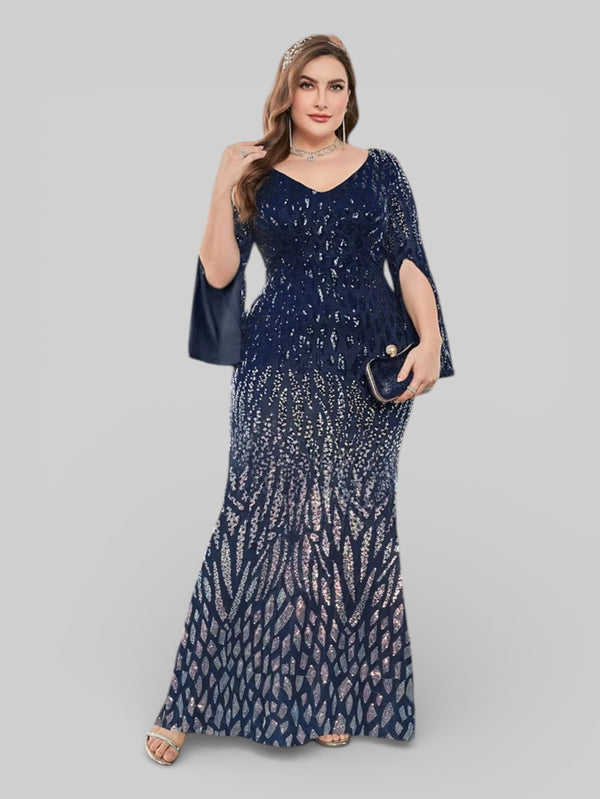Vestido de Festa Lantejoulas LadyDress - Aurea Dress