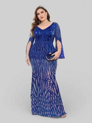 Vestido de Festa Lantejoulas LadyDress - Aurea Dress