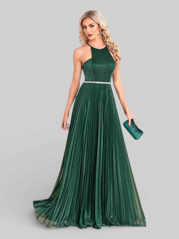 Vestido de Festa Longo Glow Aurea