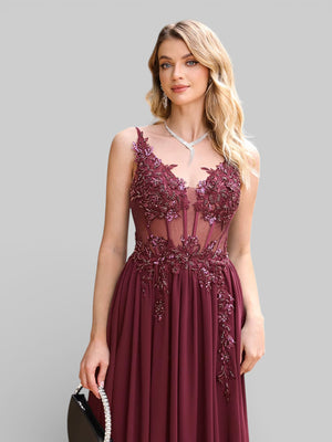 Vestido de Festa Bordado Super Luxo Viena - Aurea Dress