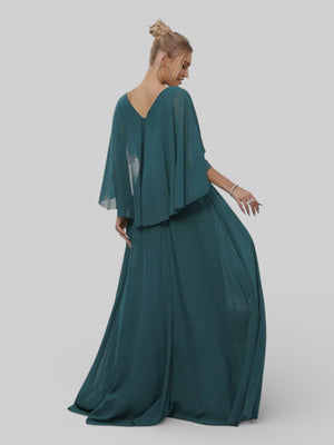 Vestido de Festa Longo Bordado Alban - Aurea Dress