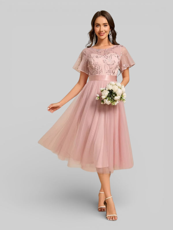 Vestido de Festa Curto Plus Size Village - Aurea Dress