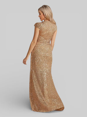 Vestido de Festa Lantejoulas Madison Aurea - Aurea Dress