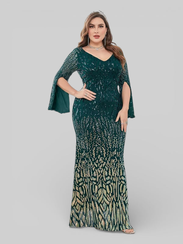 Vestido de Festa Lantejoulas LadyDress - Aurea Dress