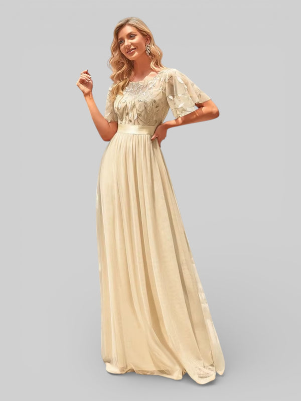 Vestido de Festa Longo Plus Size Village - Aurea Dress